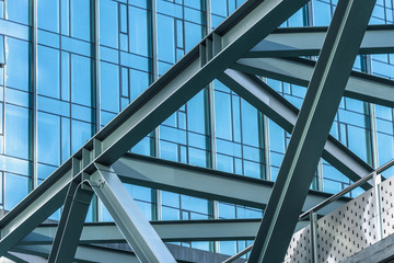 Close-Up Of Modern Office Buildings,Shenzhen,China.