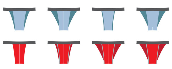 Set of Thong Men Underwear