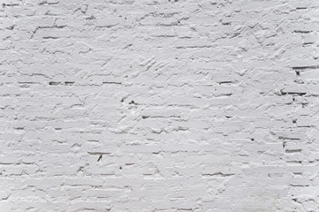 White brick wall background