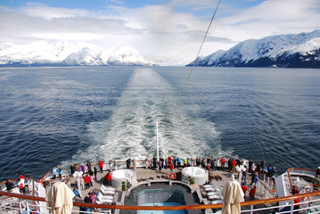 Alaska view form the ship