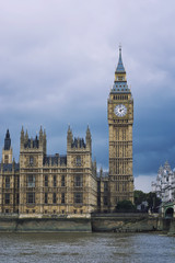 Fototapeta na wymiar The Palace of Westminster and Big Ben
