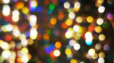 colorful Bokeh Background