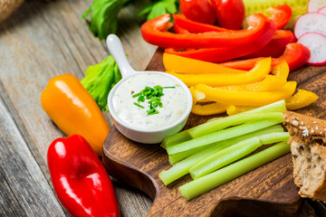 Frisches Gemüse - Rohkost - Diät