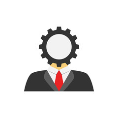 User setting flat icon