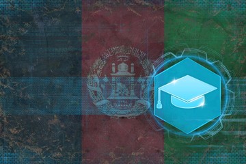 Afghanistan education. University concept.