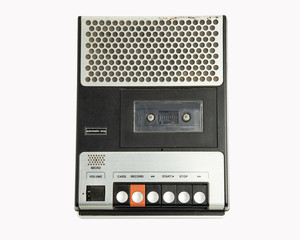old type cassette player