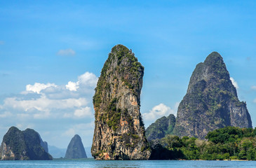 Thailand coastline scenery