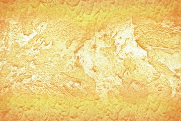 Fototapeta premium Orange vintage rough plaster pattern in borders
