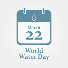 World Water Day - Calendar