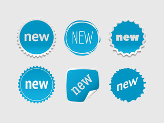 Promotional corner located element. Color splash label, tag, badge, icon with text. Accent promotion flyer, frame 