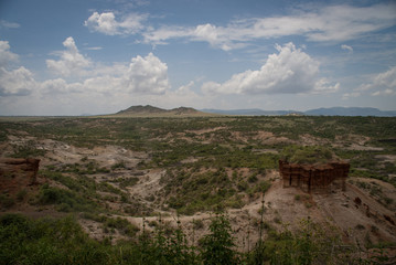 Fototapeta na wymiar Olduvai Gorge in Tanzania