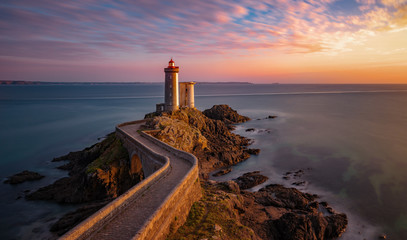 Phare du Petit minou long exposure