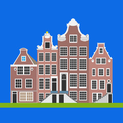 Panoramic view of Amsterdam