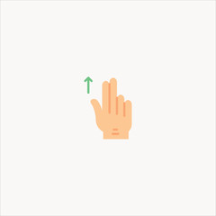 Obraz premium drag icon flat design