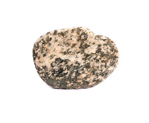 Rock  isolated on white background