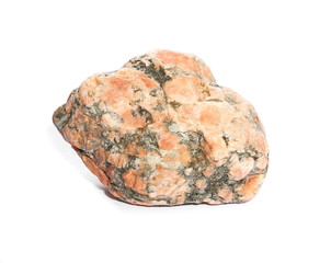 Rock  isolated on white background