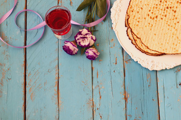 Pesah celebration concept (jewish Passover holiday)