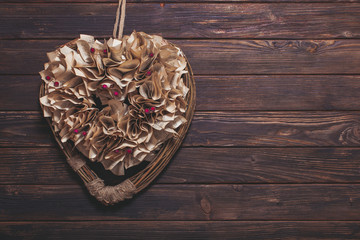 Valentine heart decoration