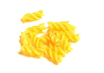 Pasta isolated on white background