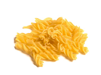 Pasta isolated on white background