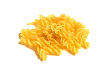 Pasta isolated on white background