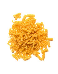 Pasta isolated on white background