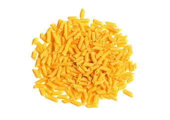 Pasta isolated on white background