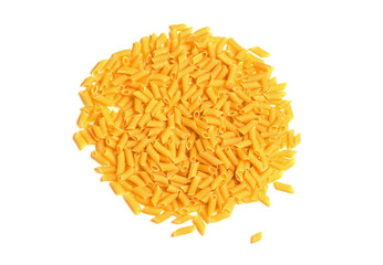 Pasta isolated on white background