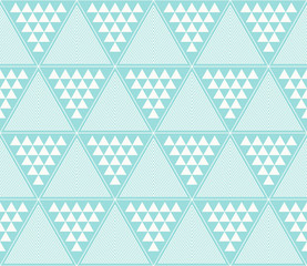 seamless geometric pattern of triangles.