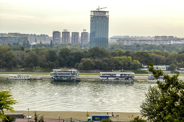 Beograd, river Save, Serbia-Montenegro, Belgrade