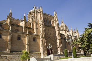 Fototapeta premium Cathedral of Salamanca, Spain