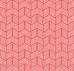 seamless geometric pattern of striped rhombuses.