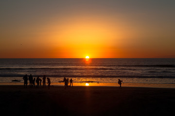 Callifornia sunnset in San Diego