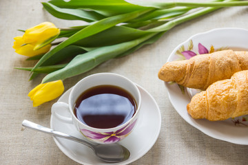 Круассаны на завтрак в марте