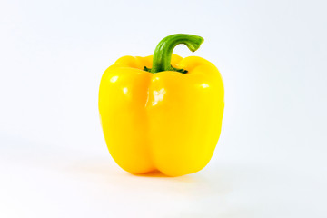 bell pepper isolated on white background