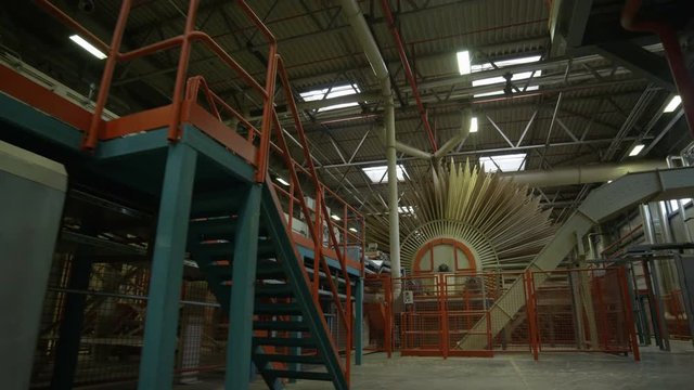 Large Machine Tools and Woodwork Mechanisms in Workshop