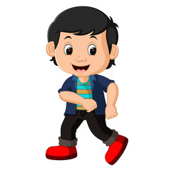 cute boy cartoon