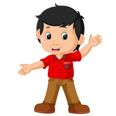 cute boy cartoon