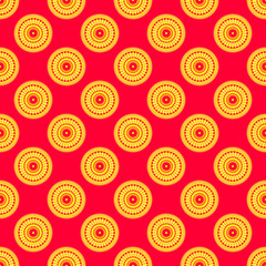 Fototapeta premium Mandala seamless pattern