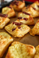 Homemade fresh pastry