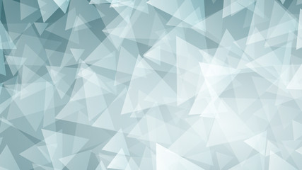 Light blue abstract background of small triangles