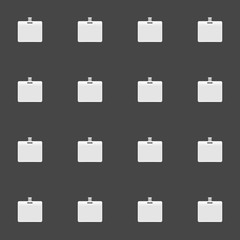 ID badge seamless pattern