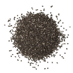 Heap of chia seeds