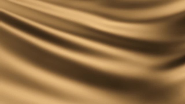 animated background is made of gold cloth