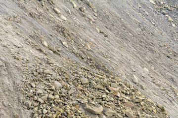 stony slope scenery