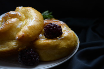 sweet buns with fillings