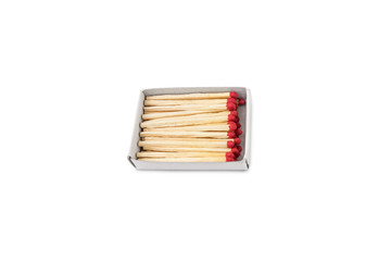 matches isolated on white background