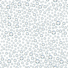 Scattered rhinestones seamless