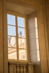 Window and sunlight in Villa Reale, Monza