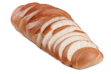 Fresh loaf with sliced
